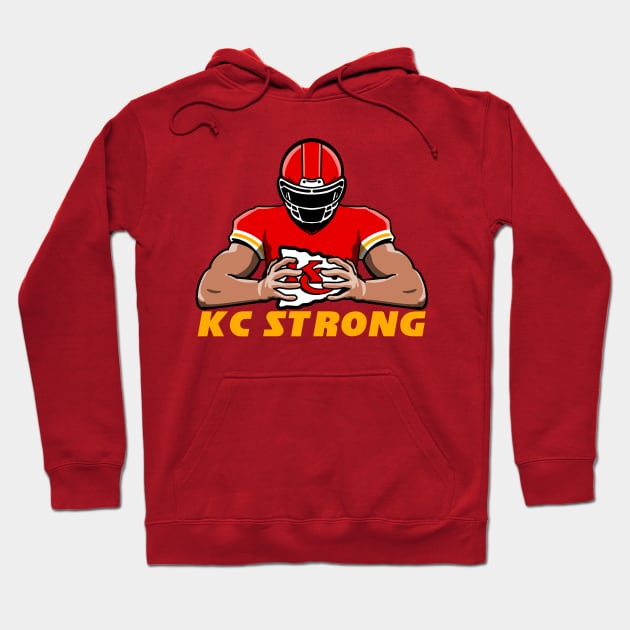 Kansas strong Hoodie by Seeyaseiya